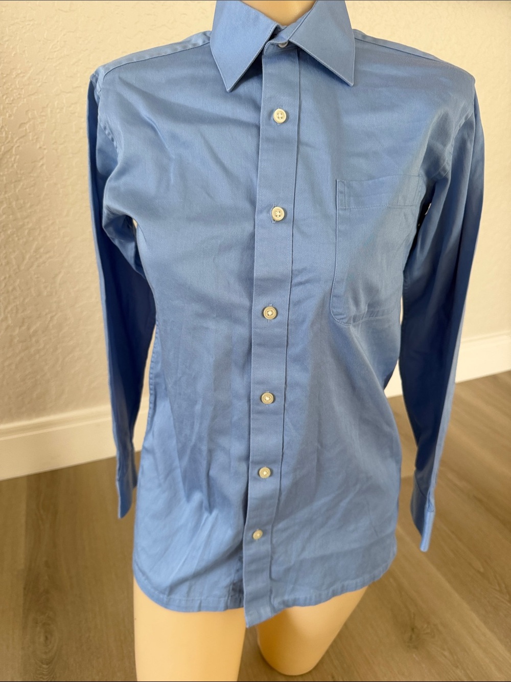 Joseph Abboud Light Blue Button-Down Dress Shirt